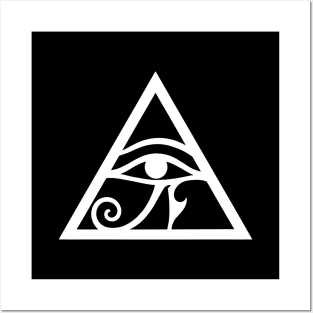 Eye of horus Posters and Art